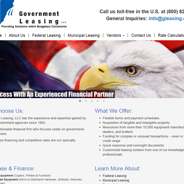 Government Leasing Homepage